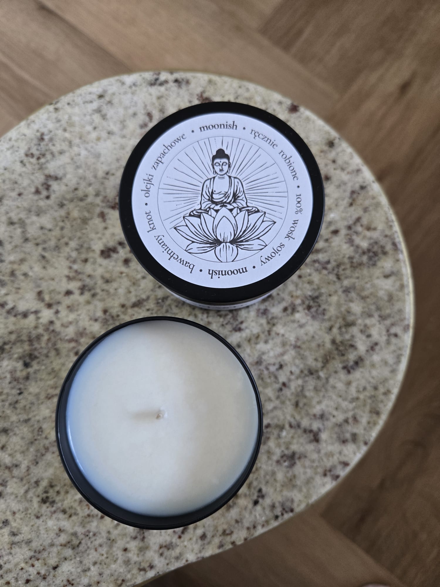 Świeca sojowa namaste (200 ml) Świeca sojowa namaste (200 ml)