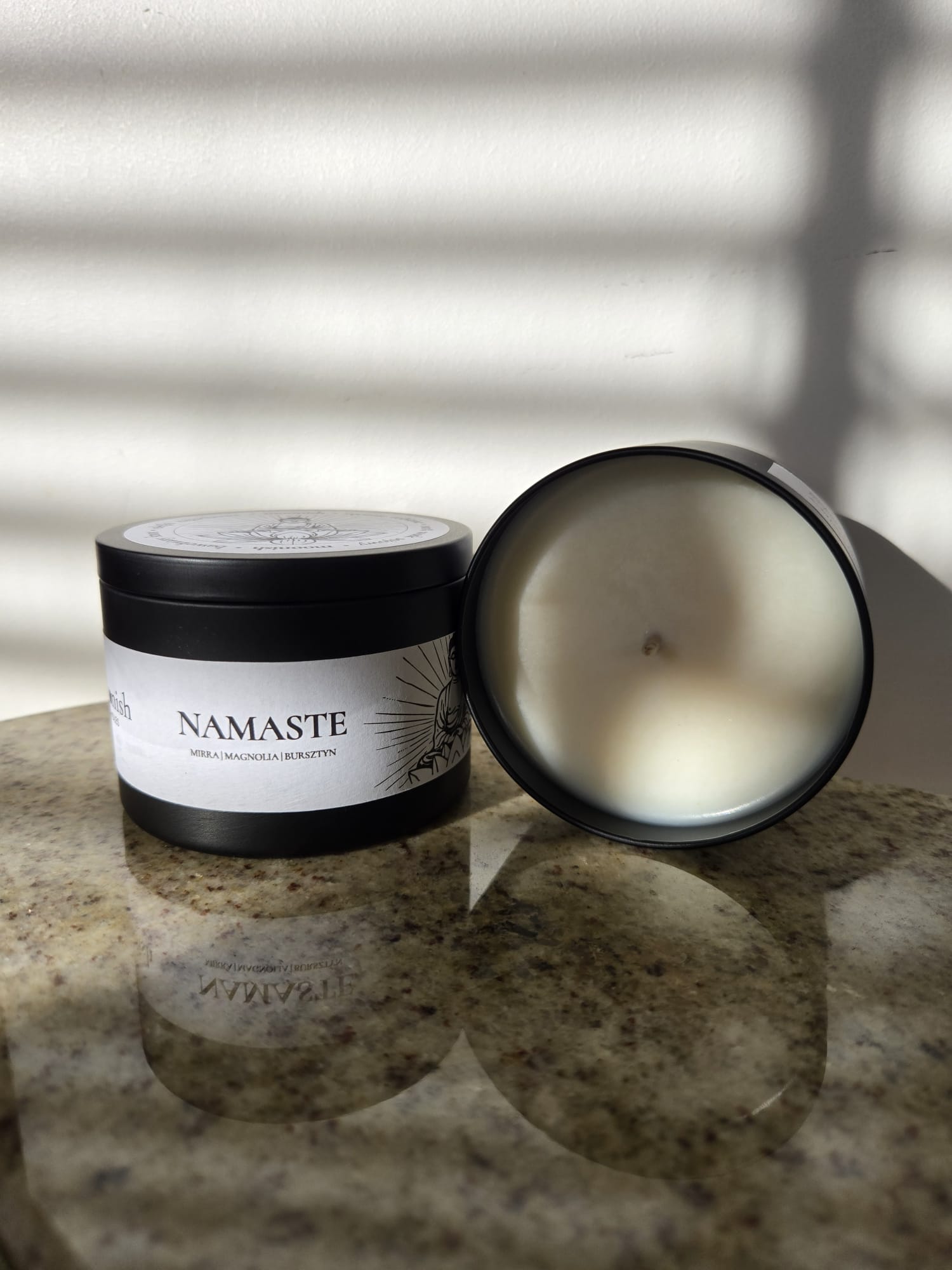 Świeca sojowa namaste (200 ml) Świeca sojowa namaste (200 ml)